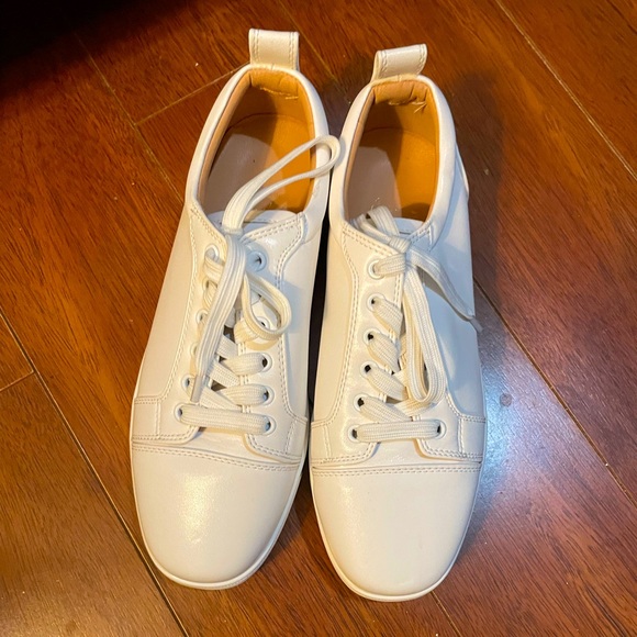 Other - Christian Loubutin/ Louis junior Spikes Cap Toe leather Sneakers